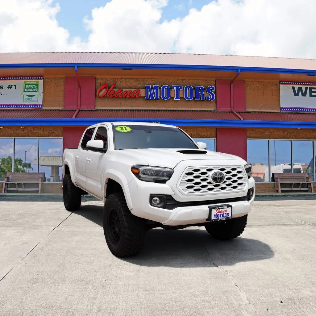 White 2021 Toyota Tacoma TRD Sport for sale in Lihue, HI