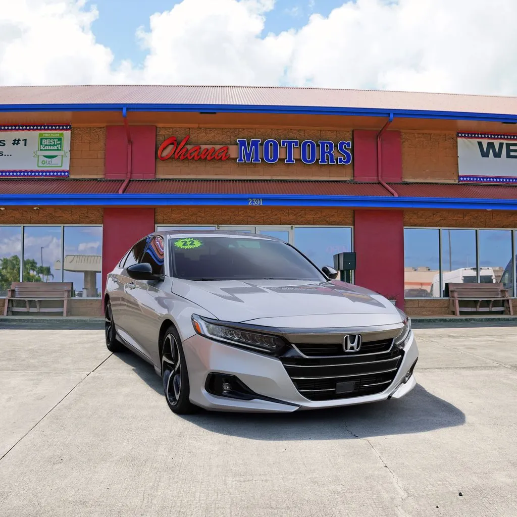 Silver 2022 Honda Accord Sport Special Edition for sale in Lihue, HI