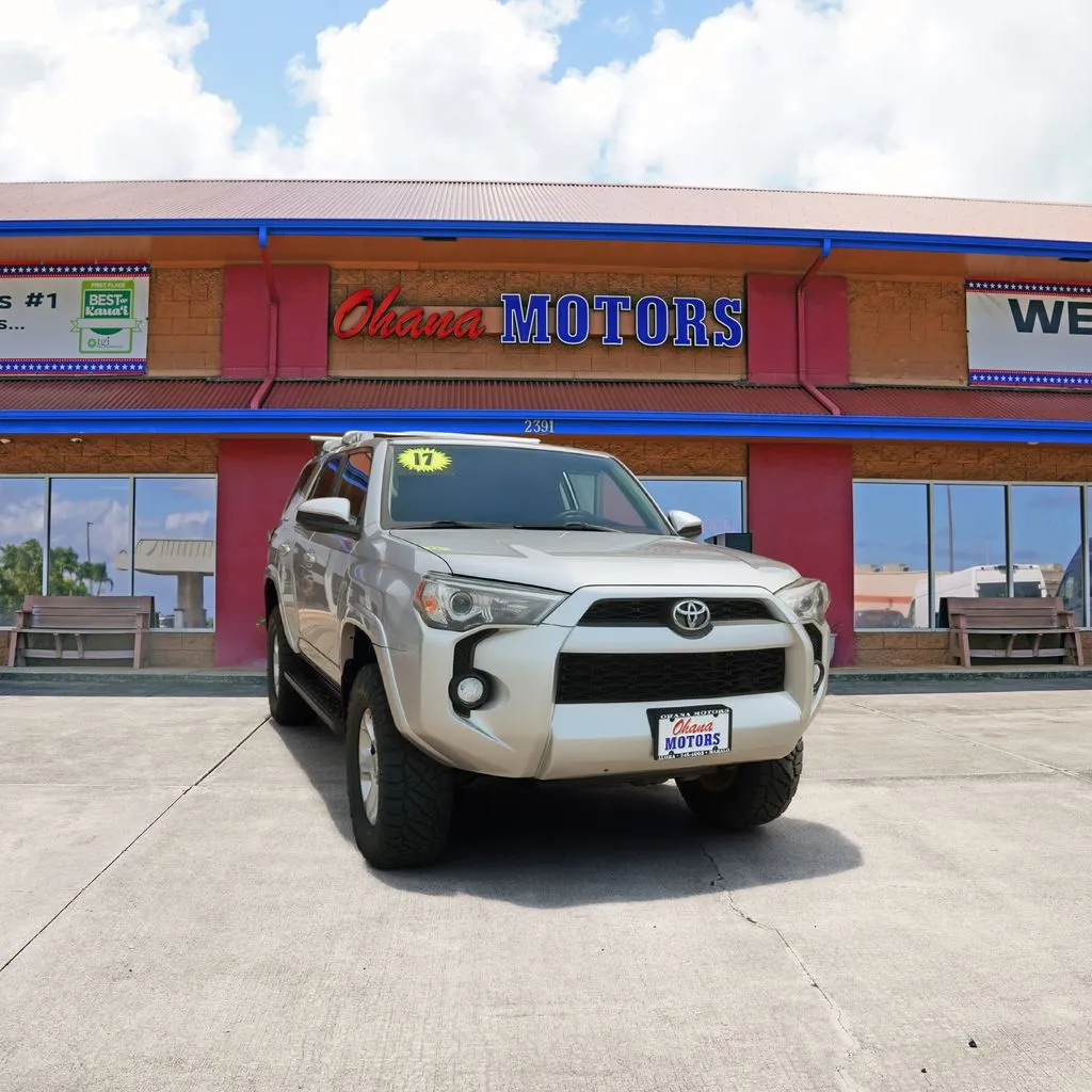 Silver 2017 Toyota 4Runner SR5 for sale in Lihue, HI