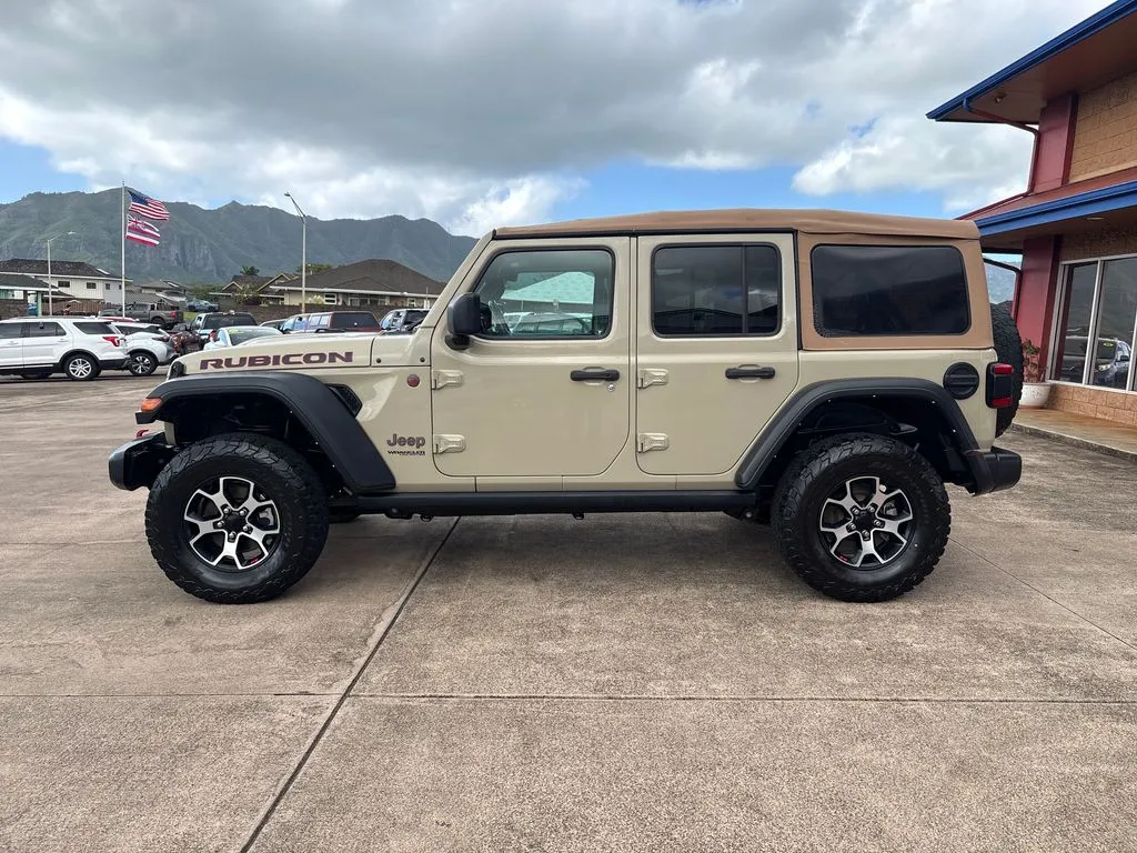Another view of 2022 Jeep Wrangler Unlimited Rubicon for sale in Lihue, HI at Ohana Motors