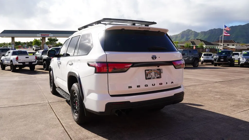 More photos of 2024 Toyota Sequoia TRD Pro at Ohana Motors, HI