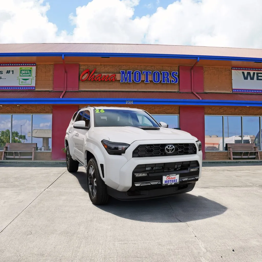 White 2026 Toyota 4Runner TRD Sport for sale in Lihue, HI