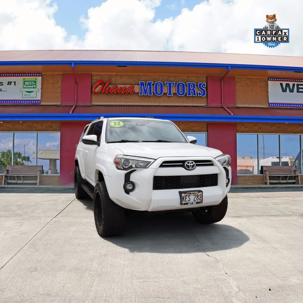 White 2022 Toyota 4Runner SR5 for sale in Lihue, HI