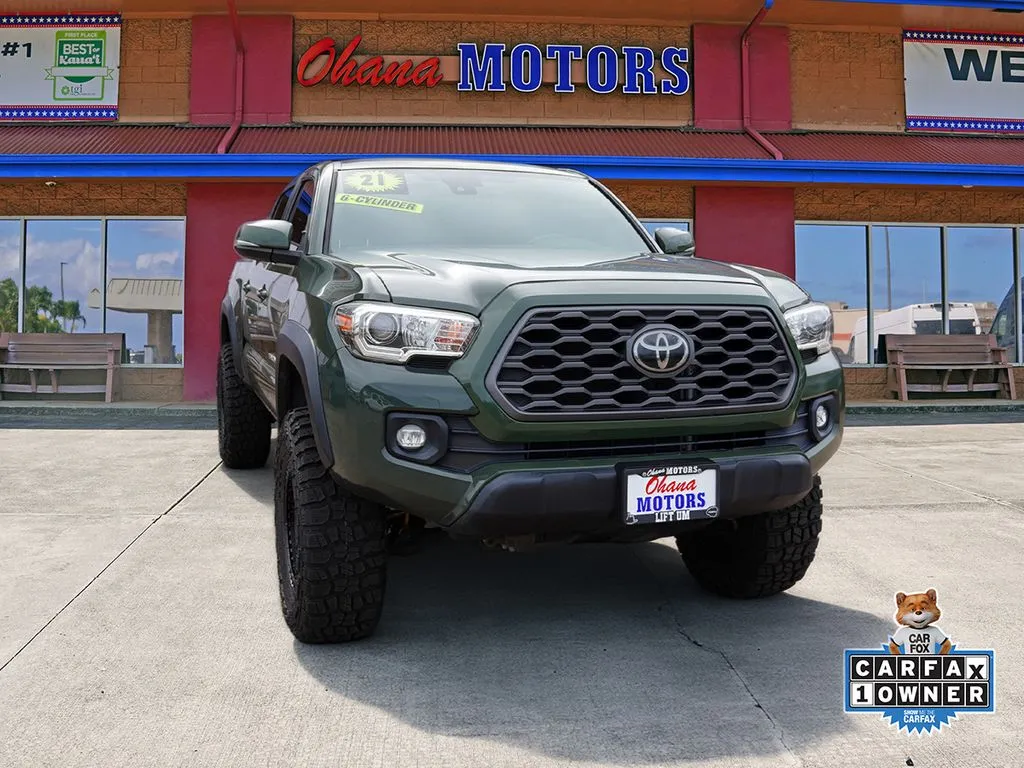 Green 2021 Toyota Tacoma TRD Off-Road for sale in Lihue, HI