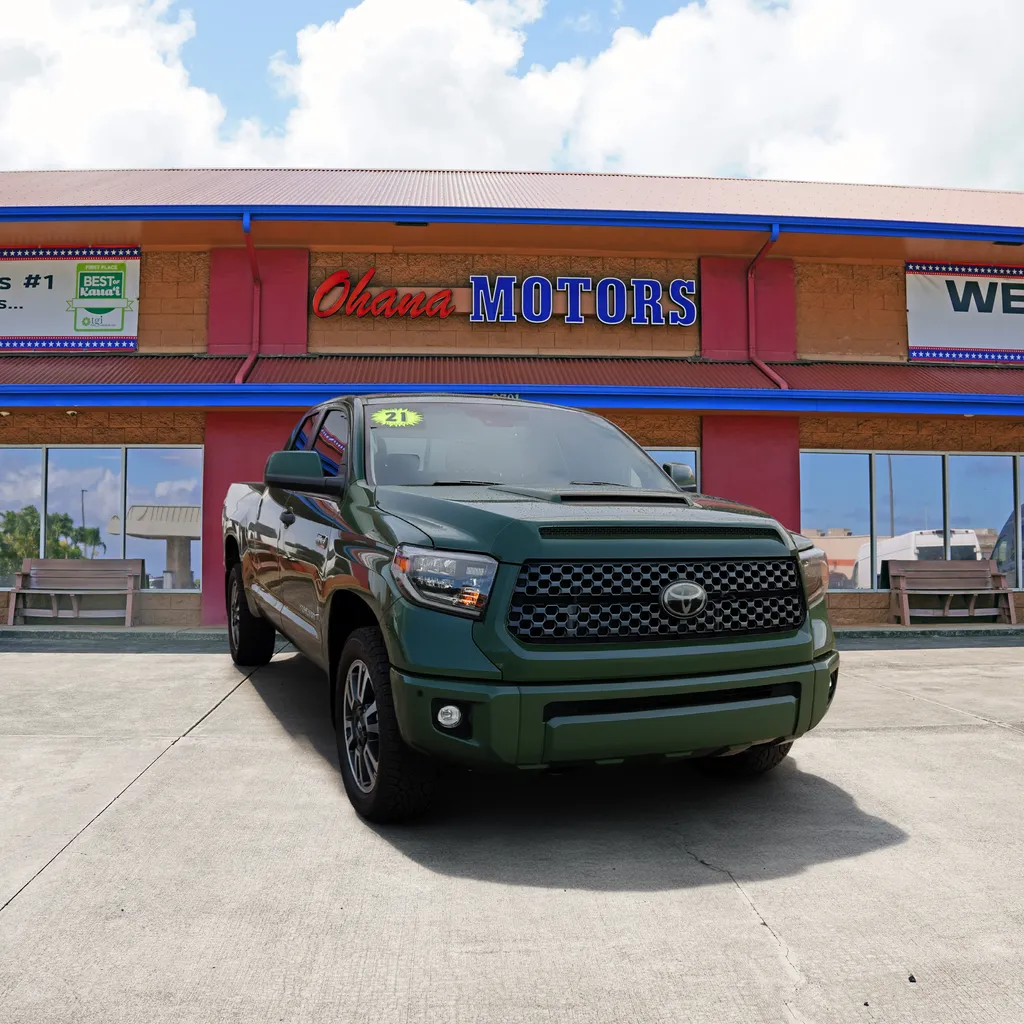 Green 2021 Toyota Tundra SR5 for sale in Lihue, HI