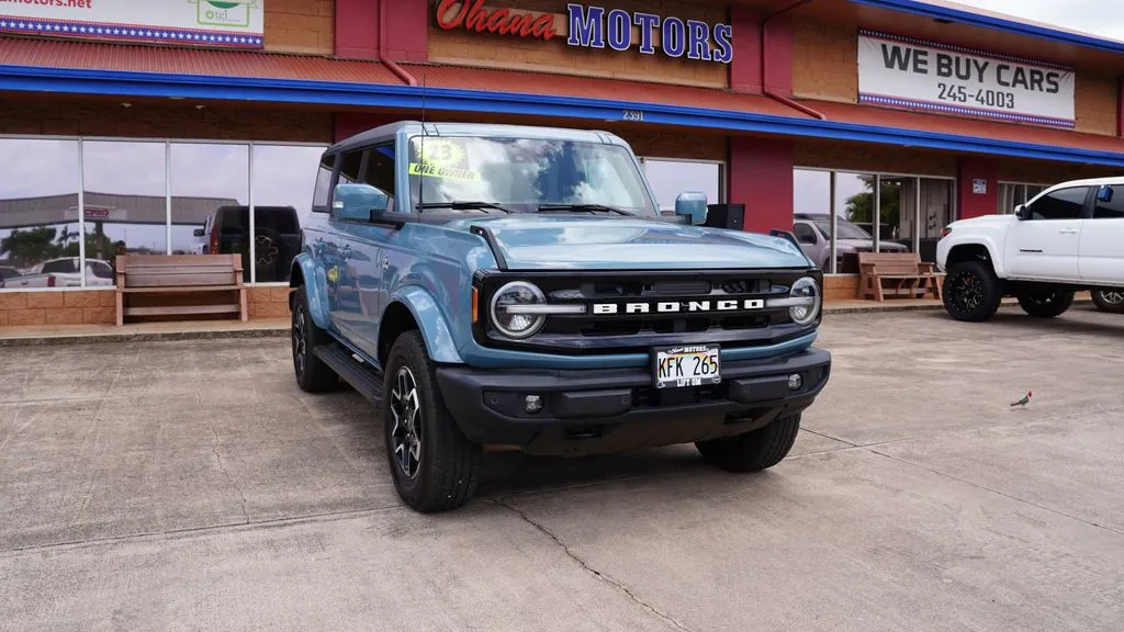 2023 Ford Bronco Outer Banks at Ohana Motors, photo 2