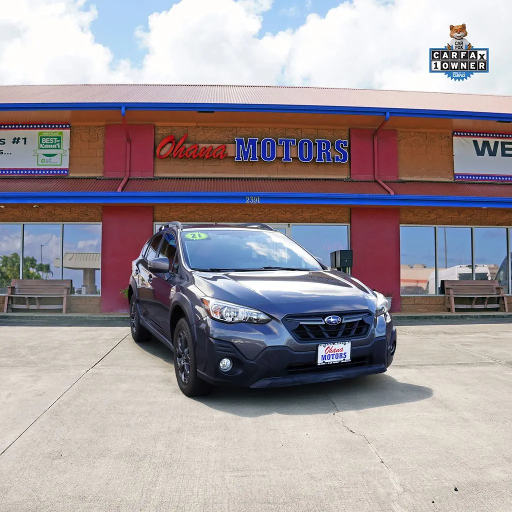 Gray 2021 Subaru Crosstrek Sport for sale in Lihue, HI