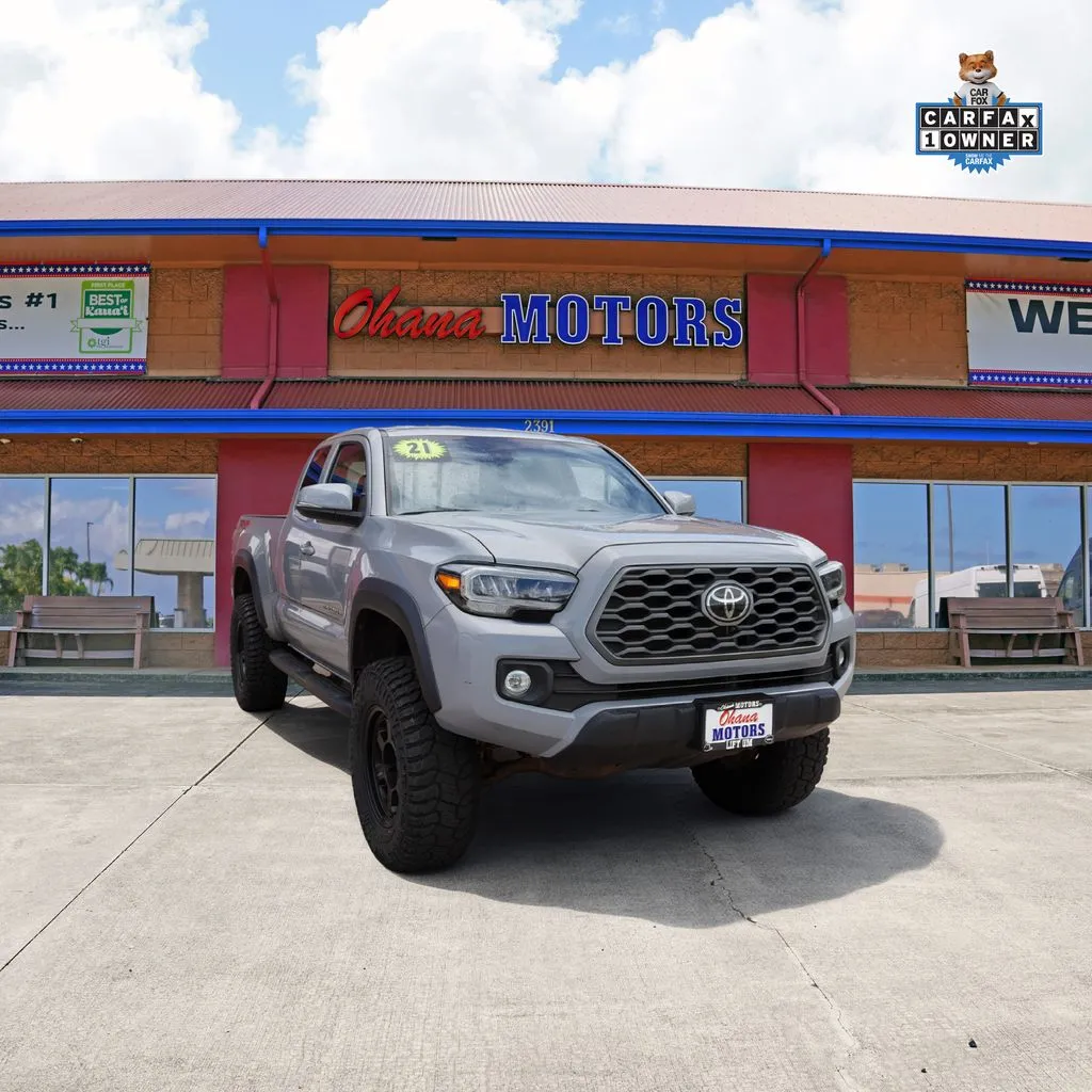Green 2021 Toyota Tacoma TRD Off-Road for sale in Lihue, HI