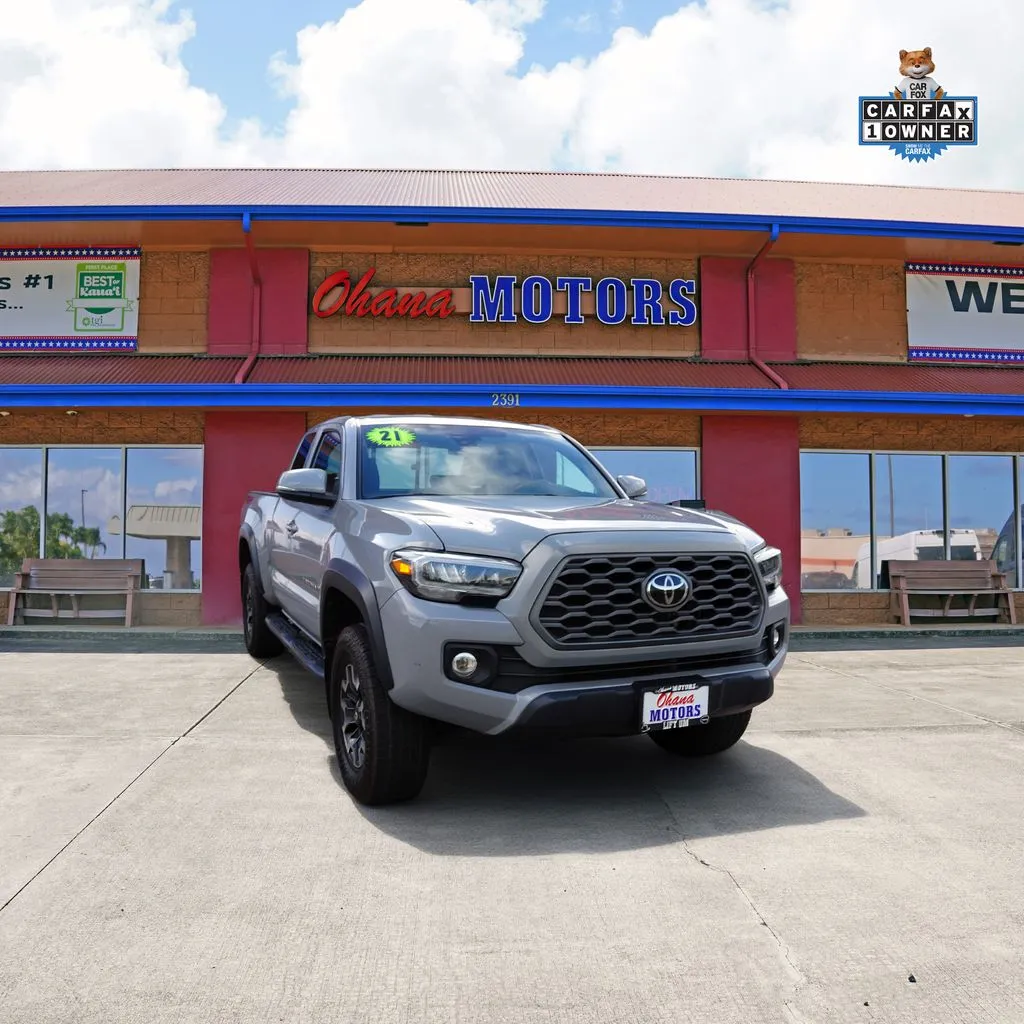 Green 2021 Toyota Tacoma TRD Off-Road for sale in Lihue, HI