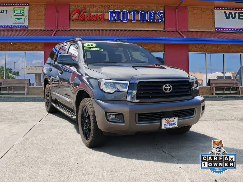 Gray 2022 Toyota Sequoia TRD Sport for sale in Lihue, HI