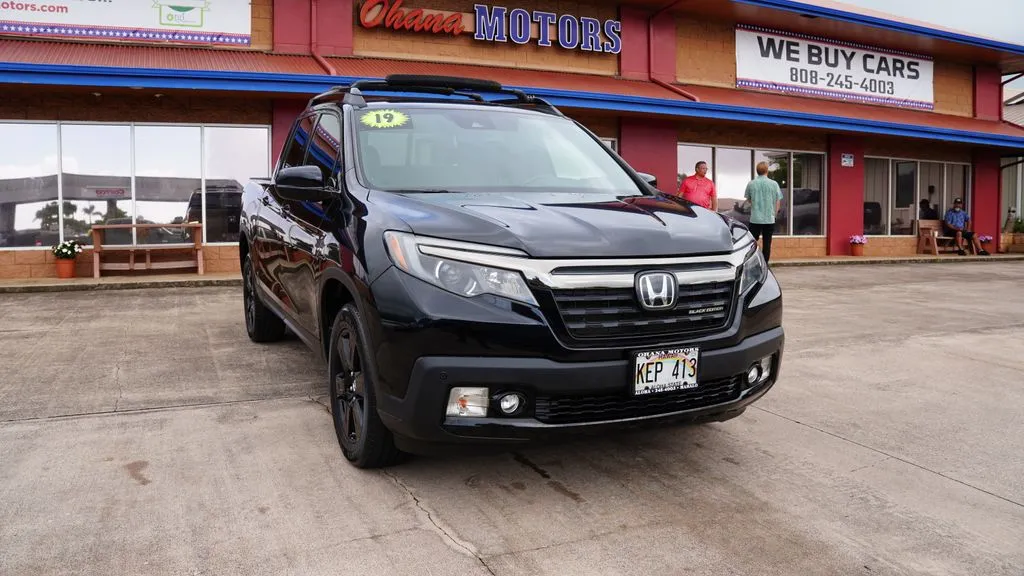 Photos of 2019 Honda Ridgeline Black Edition for sale in Lihue, HI at Ohana Motors