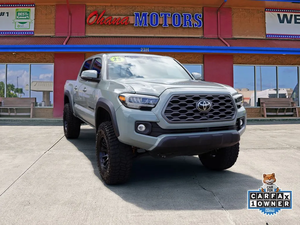 Gray 2023 Toyota Tacoma TRD Off-Road for sale in Lihue, HI