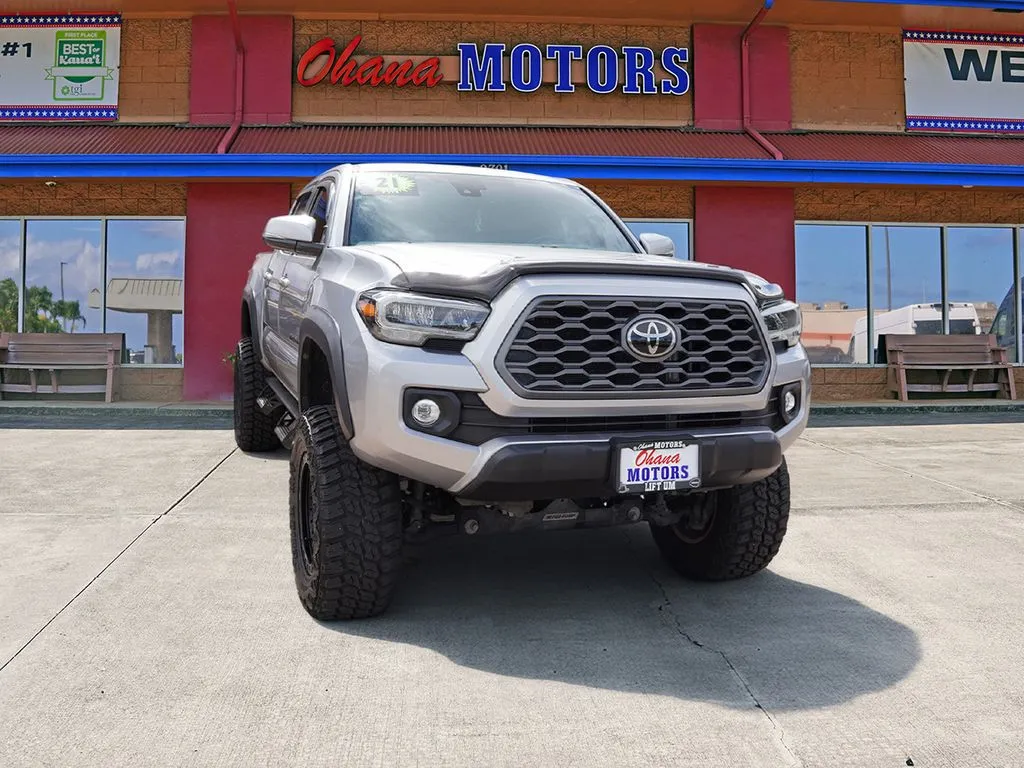 Silver 2021 Toyota Tacoma TRD Off-Road for sale in Lihue, HI