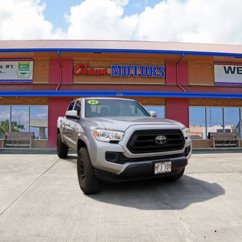 Silver 2022 Toyota Tacoma SR for sale in Lihue, HI