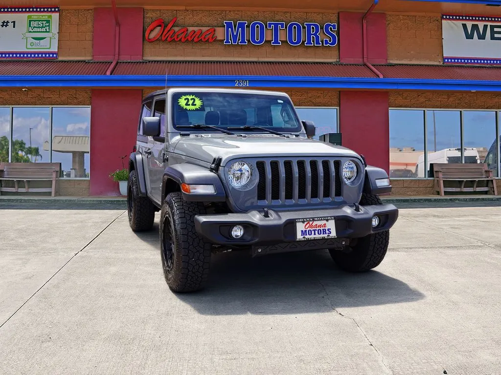 Gray 2022 Jeep Wrangler Sport S for sale in Lihue, HI