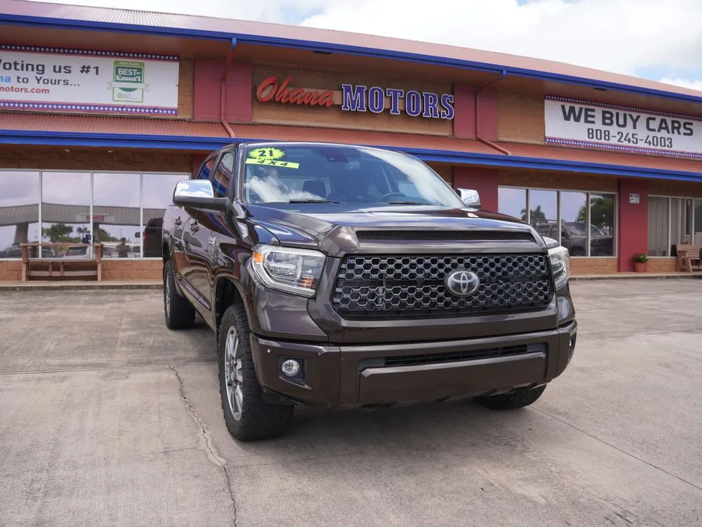 Photos of 2021 Toyota Tundra Platinum for sale in Lihue, HI at Ohana Motors