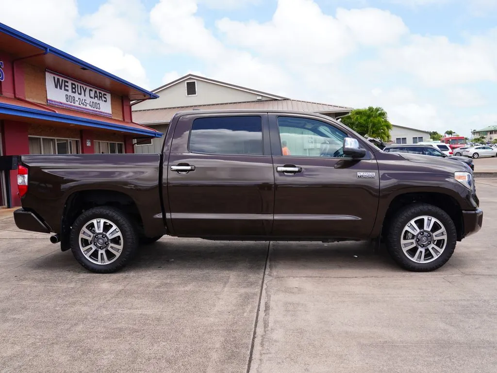 Another view of 2021 Toyota Tundra Platinum for sale in Lihue, HI at Ohana Motors