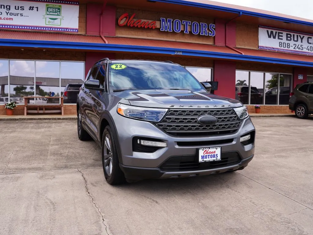 Photos of 2022 Ford Explorer XLT for sale in Lihue, HI at Ohana Motors
