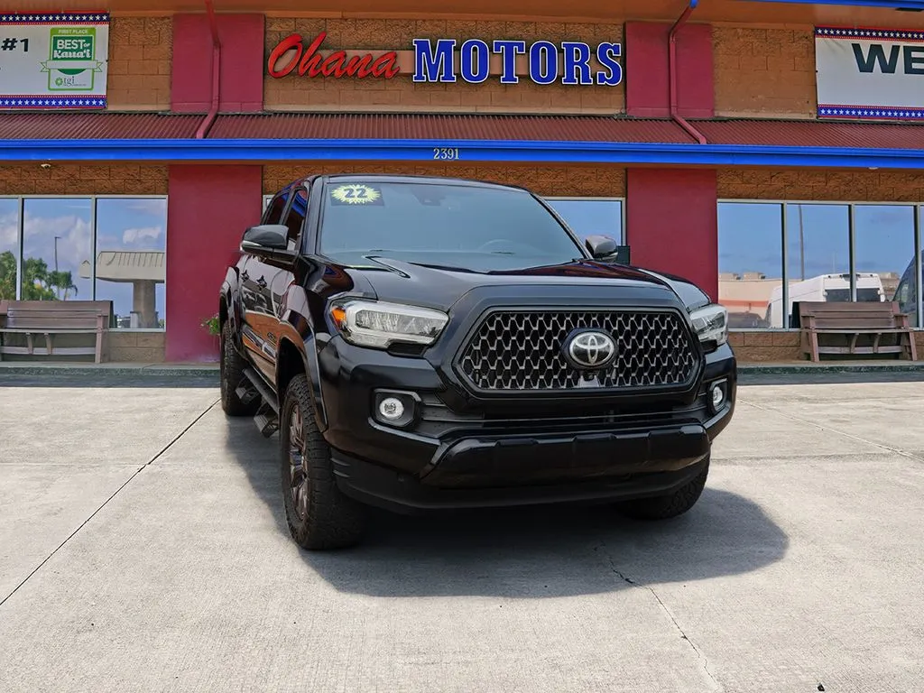 Black 2022 Toyota Tacoma Limited for sale in Lihue, HI