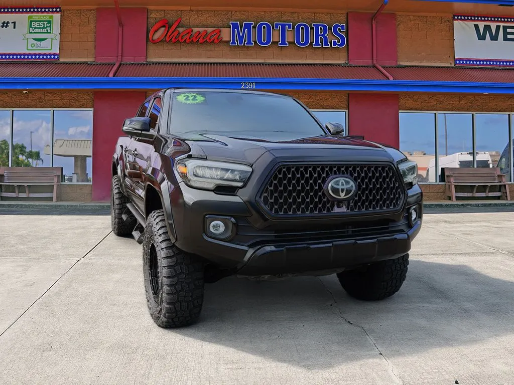Black 2022 Toyota Tacoma Limited for sale in Lihue, HI