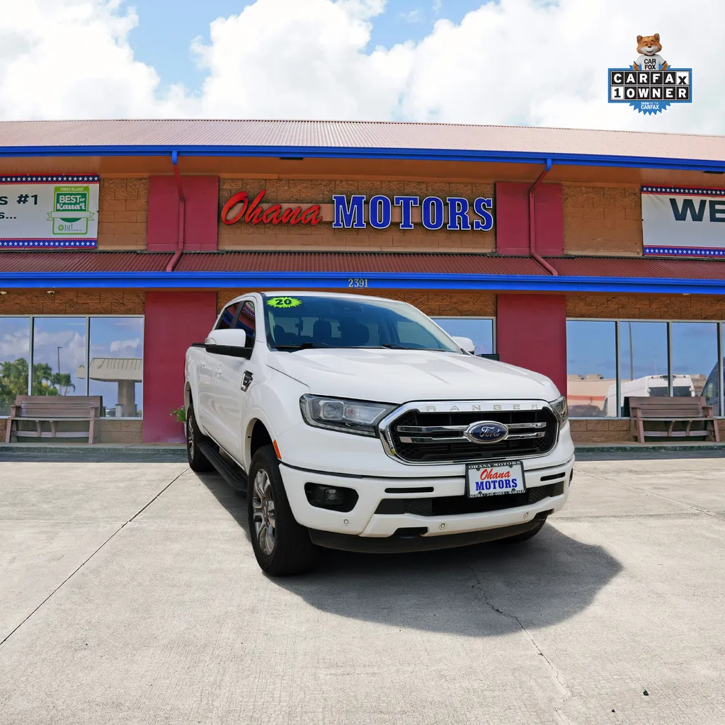 White 2020 Ford Ranger Lariat for sale in Lihue, HI