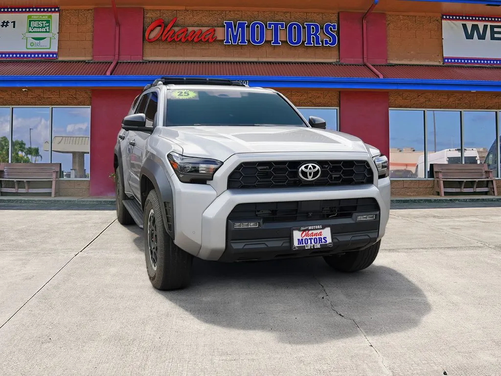 Silver 2025 Toyota 4Runner TRD Off-Road for sale in Lihue, HI