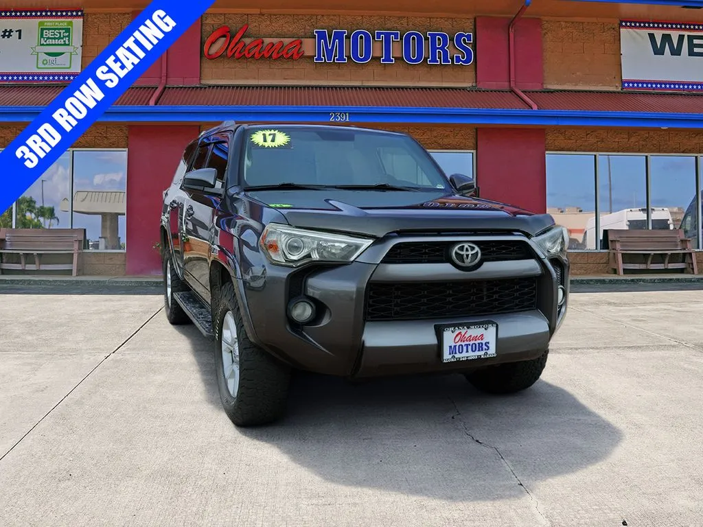 Gray 2017 Toyota 4Runner SR5 for sale in Lihue, HI