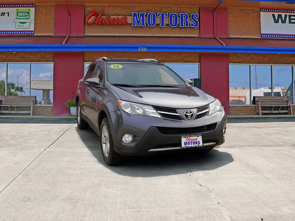 Gray 2015 Toyota RAV4 XLE for sale in Lihue, HI
