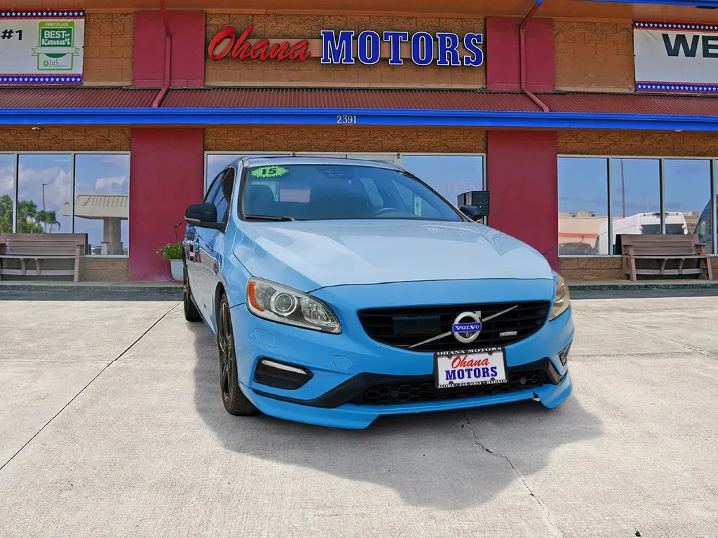 Blue 2015 Volvo V60 T6 R-Design for sale in Lihue, HI