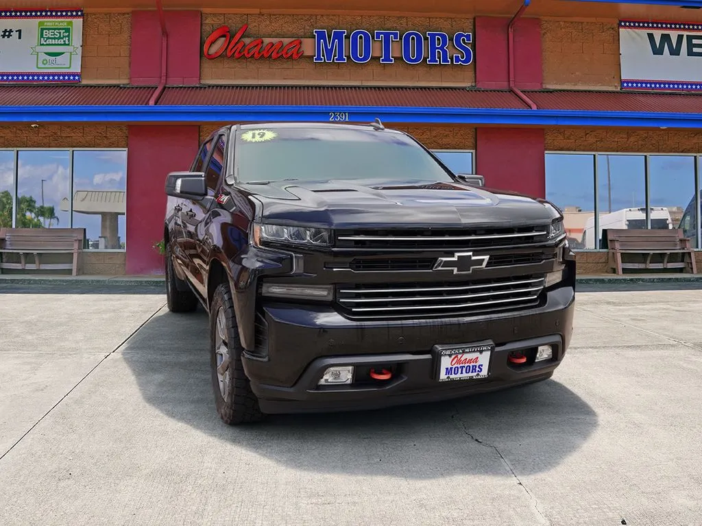 Black 2019 Chevrolet Silverado 1500 RST for sale in Lihue, HI