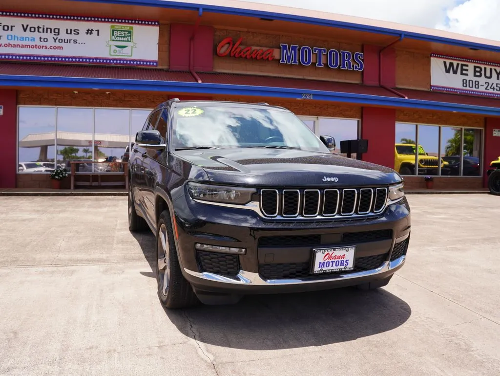 2022 Jeep Grand Cherokee L Limited at Ohana Motors, photo 2
