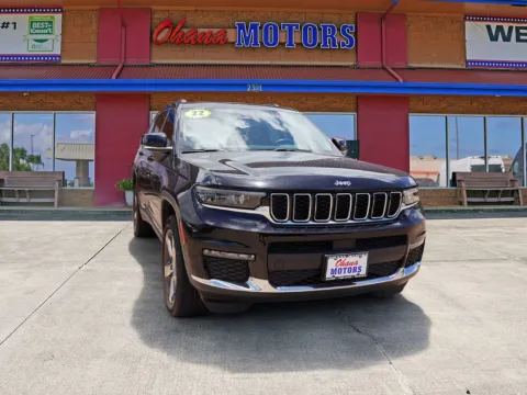 Black 2022 Jeep Grand Cherokee L Limited for sale in Lihue, HI