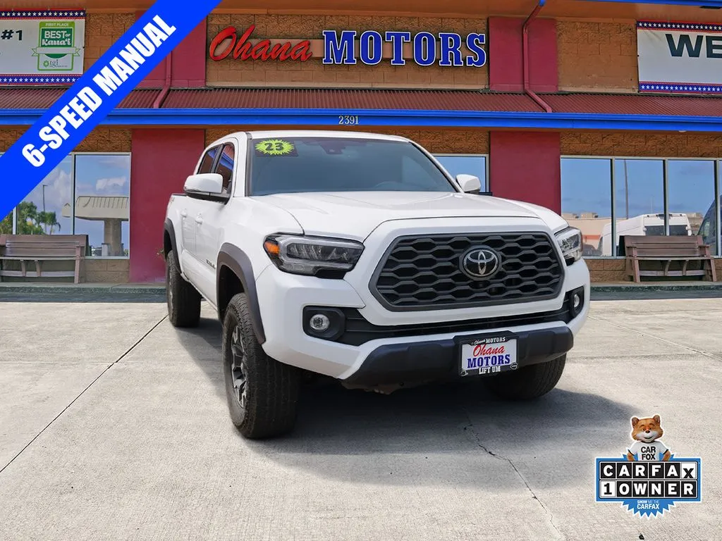 White 2023 Toyota Tacoma TRD Off-Road for sale in Lihue, HI