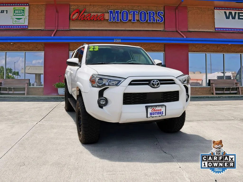 White 2023 Toyota 4Runner SR5 for sale in Lihue, HI
