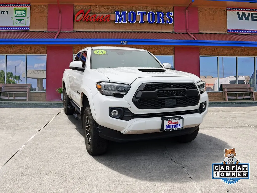 White 2023 Toyota Tacoma TRD Sport for sale in Lihue, HI