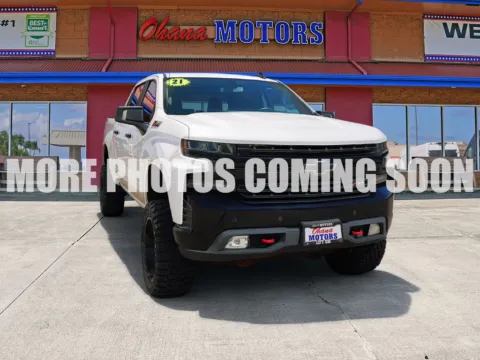White 2021 Chevrolet Silverado 1500 LT Trail Boss for sale in Lihue, HI
