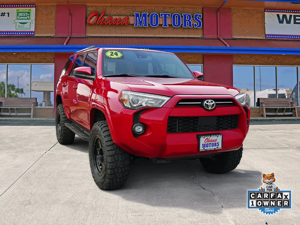 Red 2024 Toyota 4Runner SR5 for sale in Lihue, HI