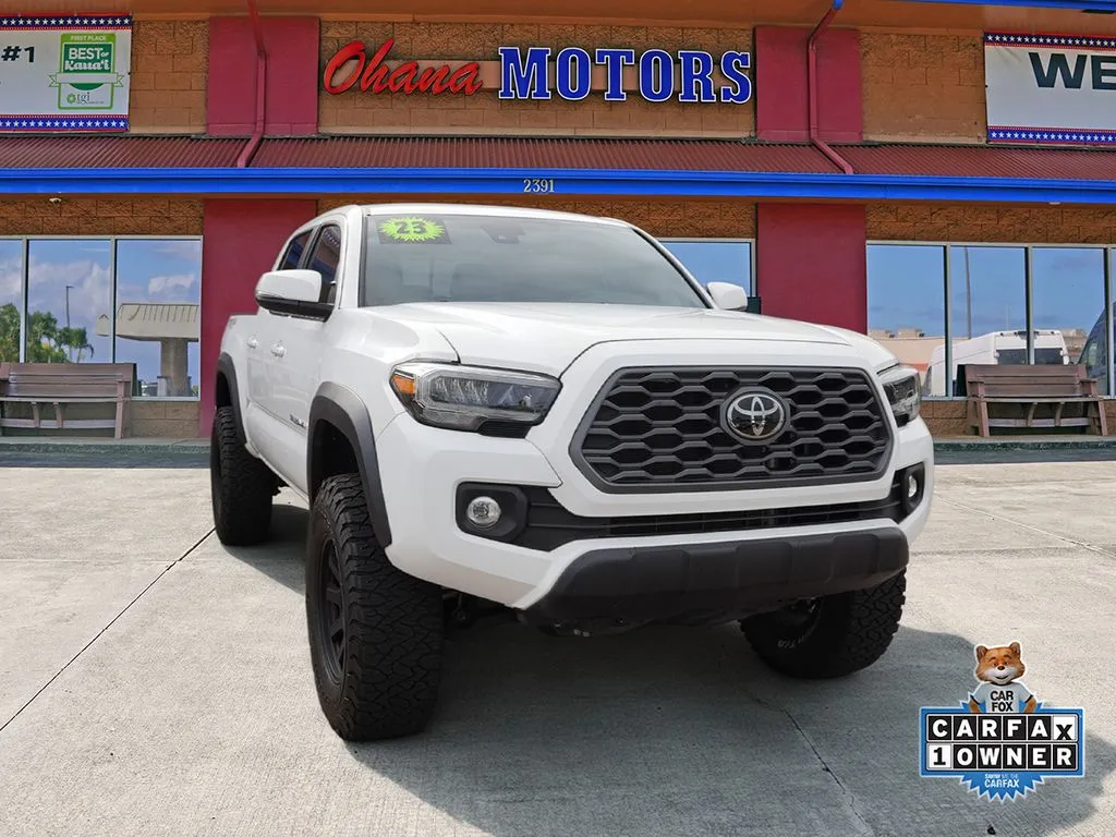 White 2023 Toyota Tacoma TRD Off-Road for sale in Lihue, HI