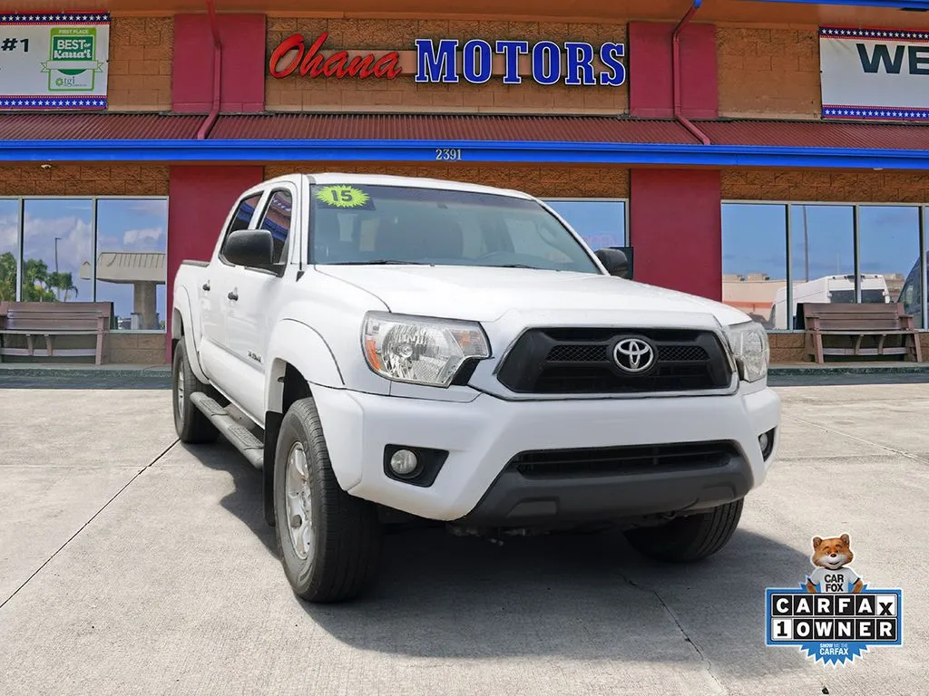 White 2015 Toyota Tacoma for sale in Lihue, HI