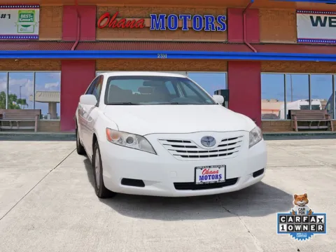 White 2007 Toyota Camry LE for sale in Lihue, HI