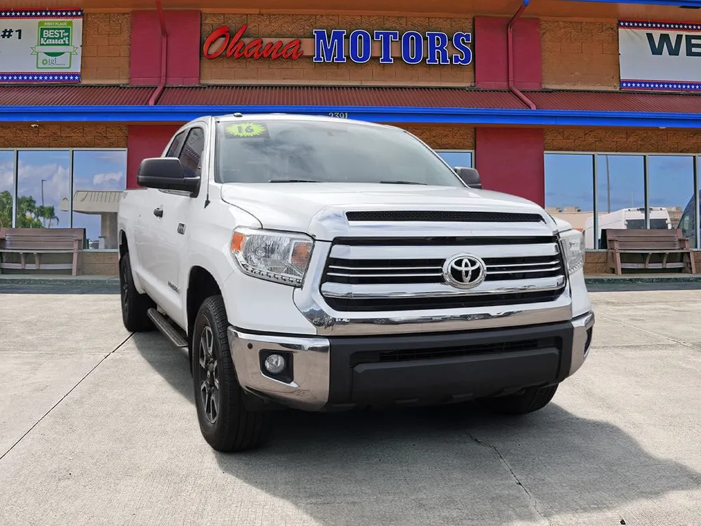 White 2016 Toyota Tundra SR5 for sale in Lihue, HI