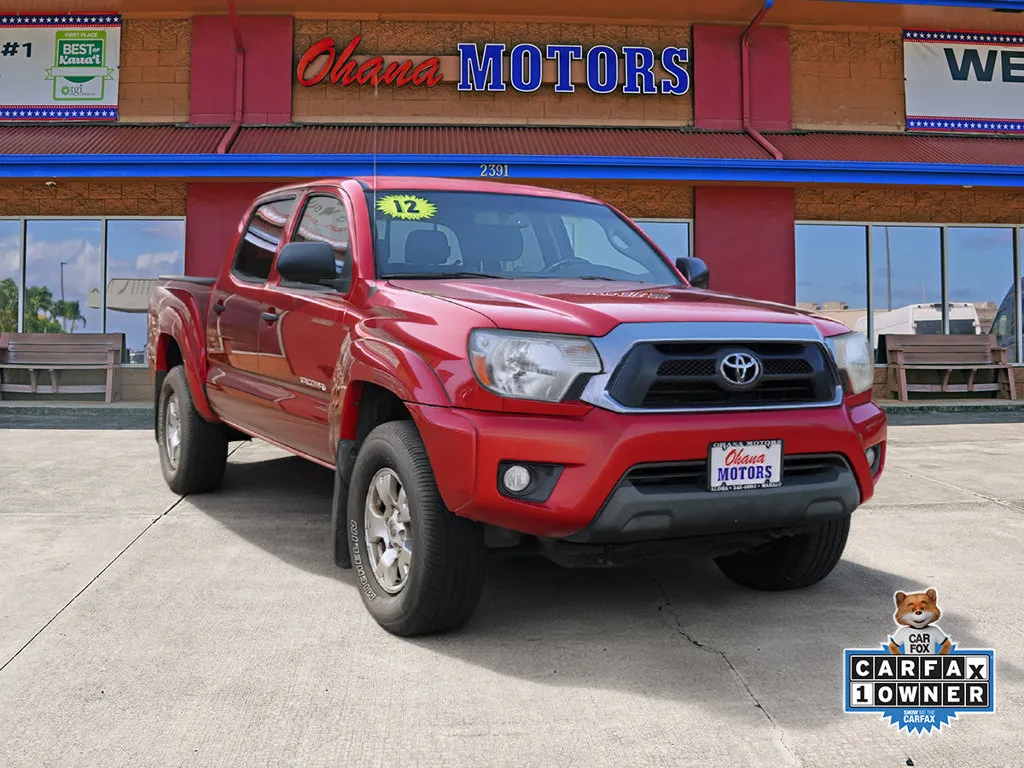 Red 2012 Toyota Tacoma for sale in Lihue, HI