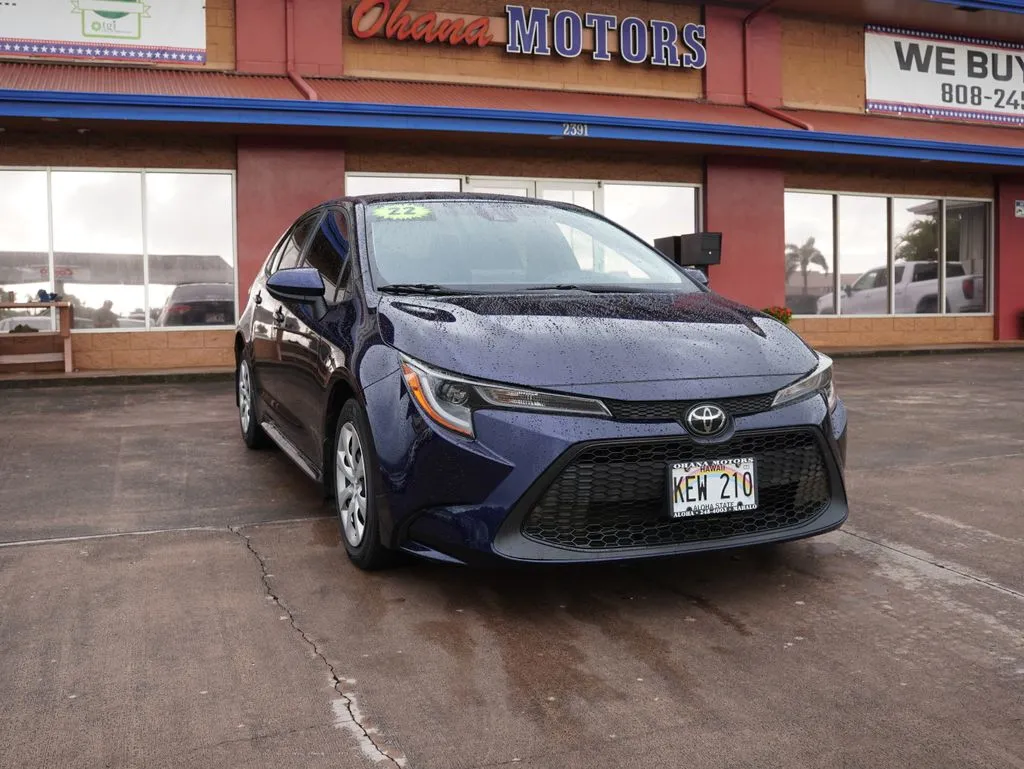 Photos of 2022 Toyota Corolla LE for sale in Lihue, HI at Ohana Motors