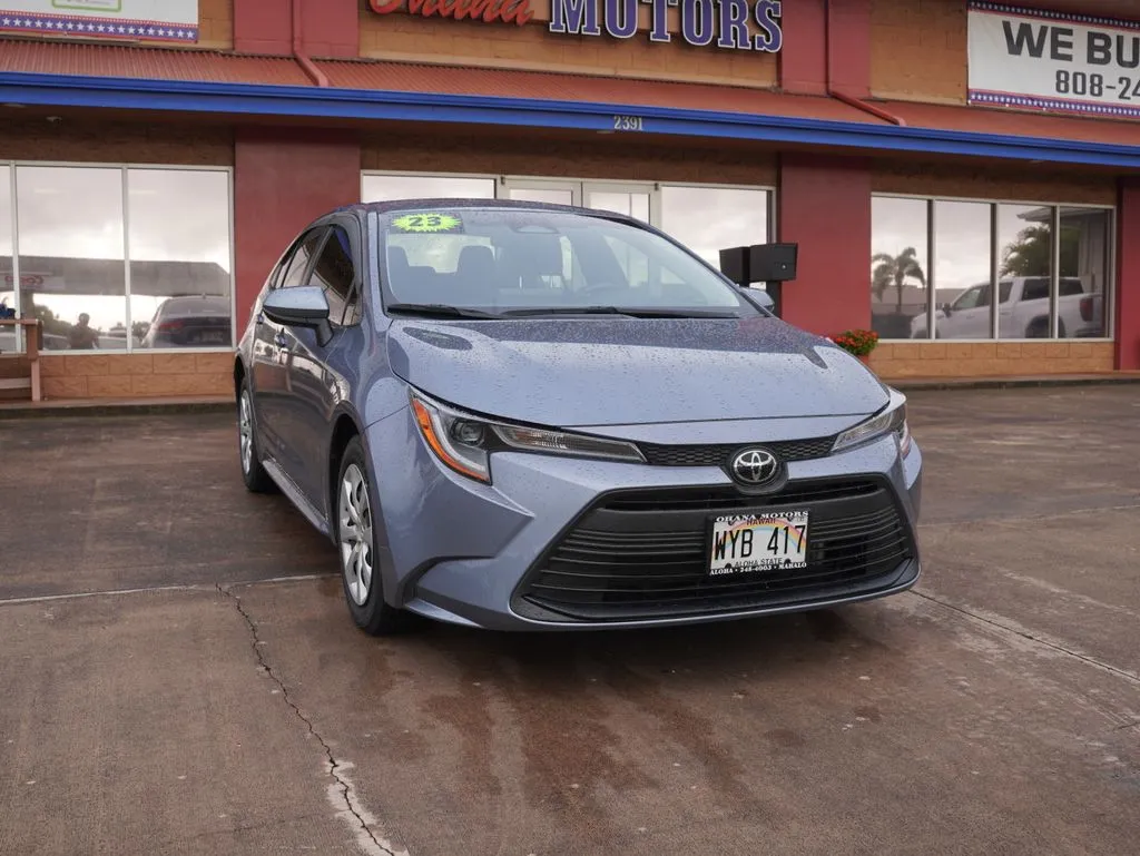 Photos of 2023 Toyota Corolla LE for sale in Lihue, HI at Ohana Motors
