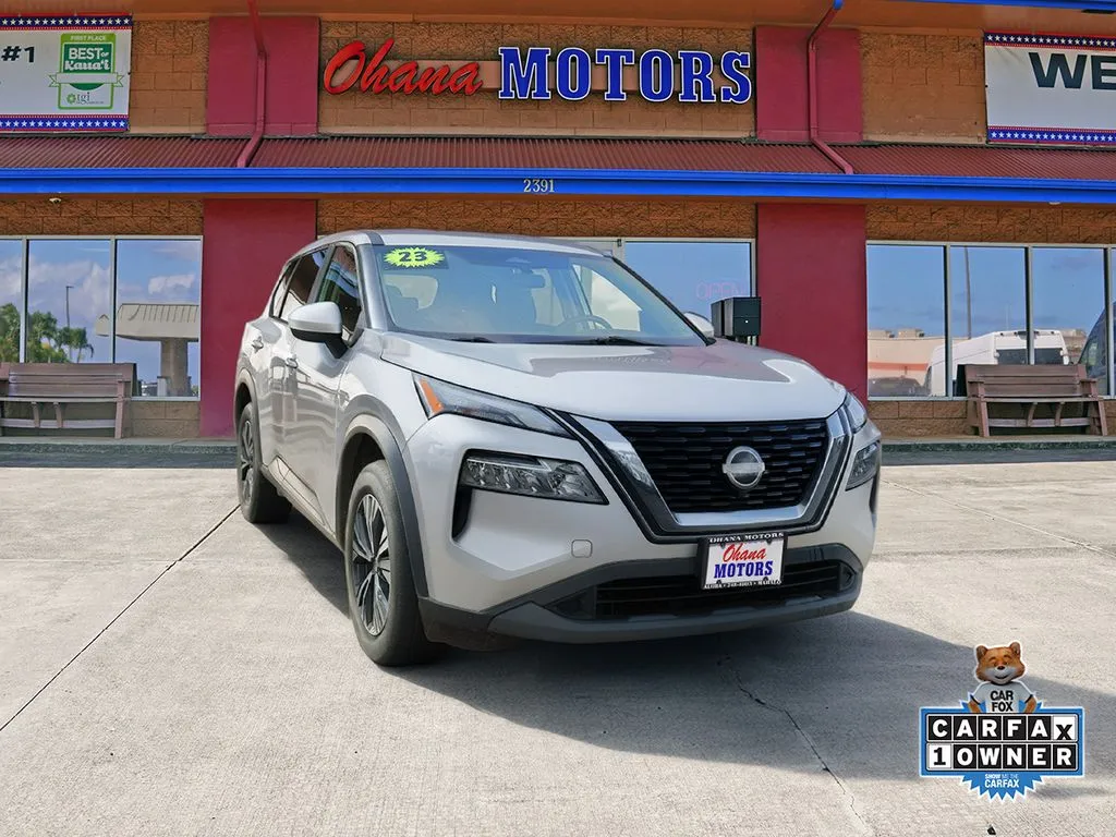 Silver 2023 Nissan Rogue SV for sale in Lihue, HI