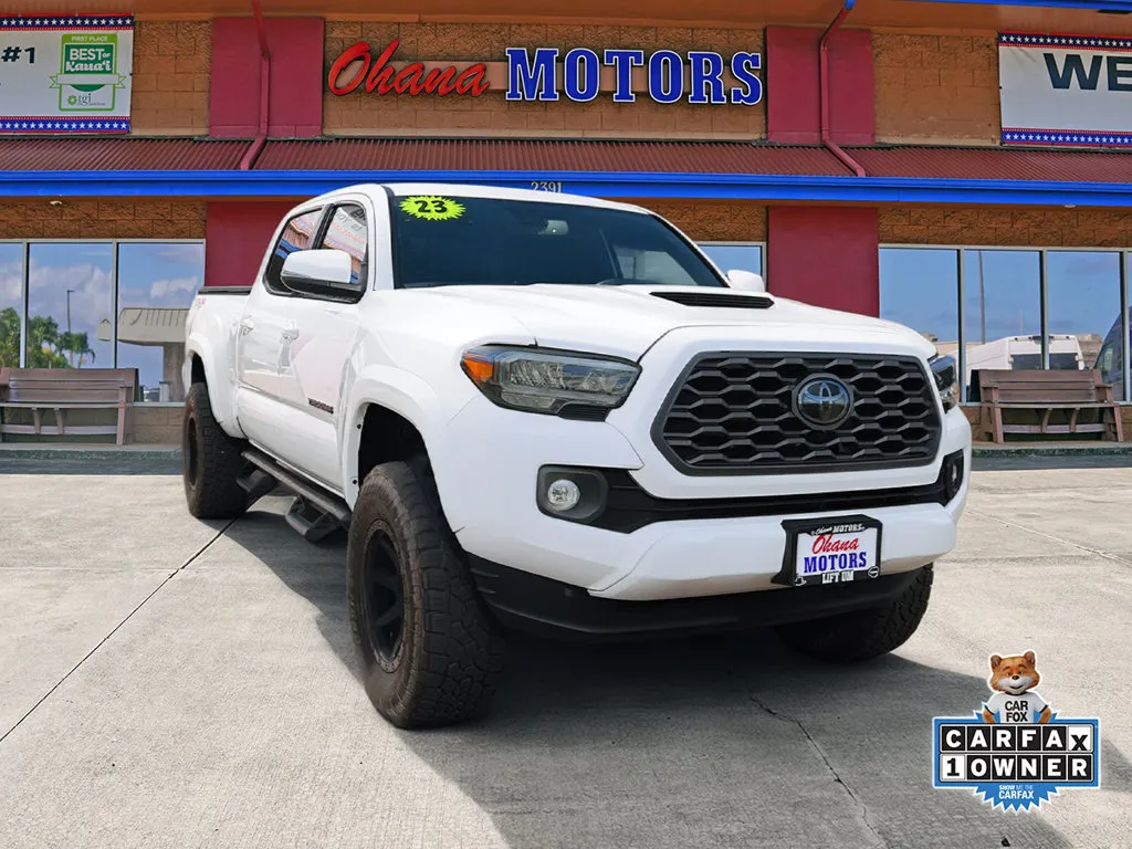 White 2023 Toyota Tacoma TRD Sport for sale in Lihue, HI