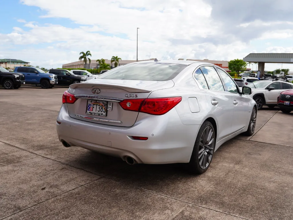 More photos of 2016 INFINITI Q50 Red Sport 400 at Ohana Motors, HI