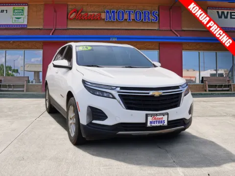 White 2024 Chevrolet Equinox LT for sale in Lihue, HI
