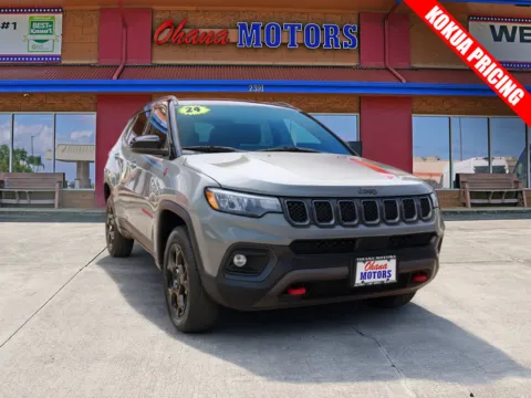 Gray 2024 Jeep Compass Trailhawk for sale in Lihue, HI