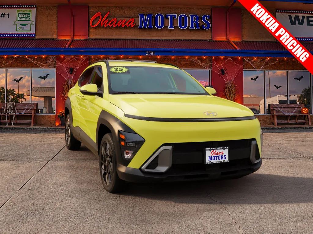 Yellow 2025 Hyundai Kona SEL for sale in Lihue, HI